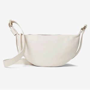 All Saints Genuine Leather Half Moon Bag